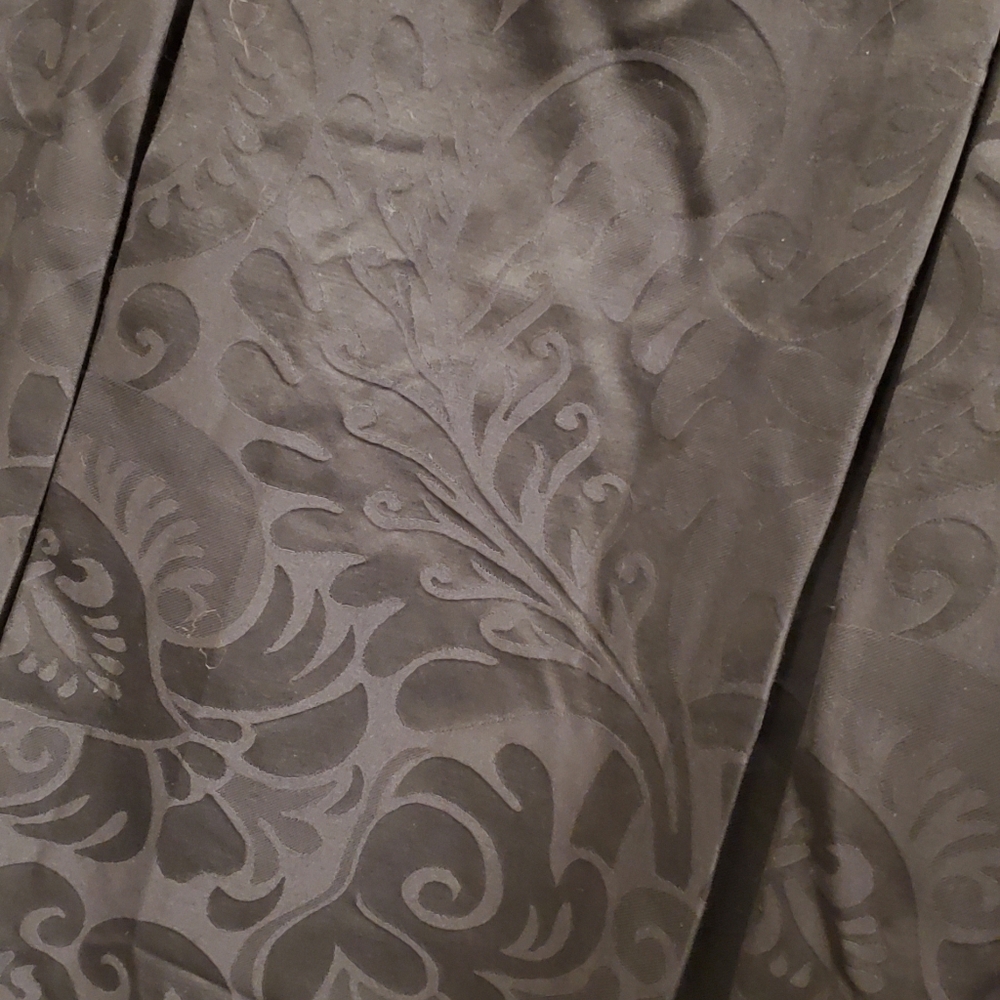 COPY - Milly Black Patterned Dress - Picture 3 of 3